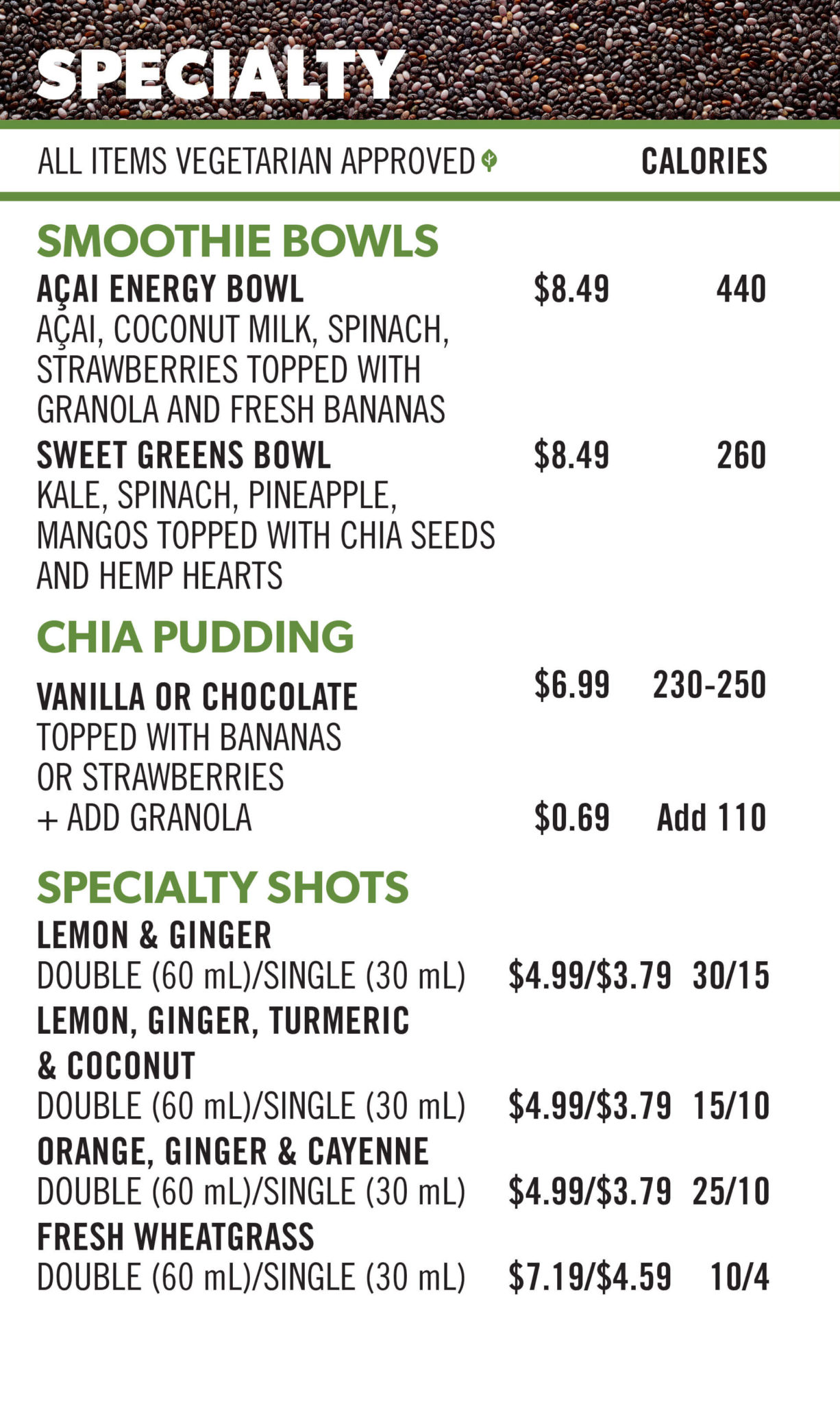 Booster Juice Menu justforyouiqaluit.ca