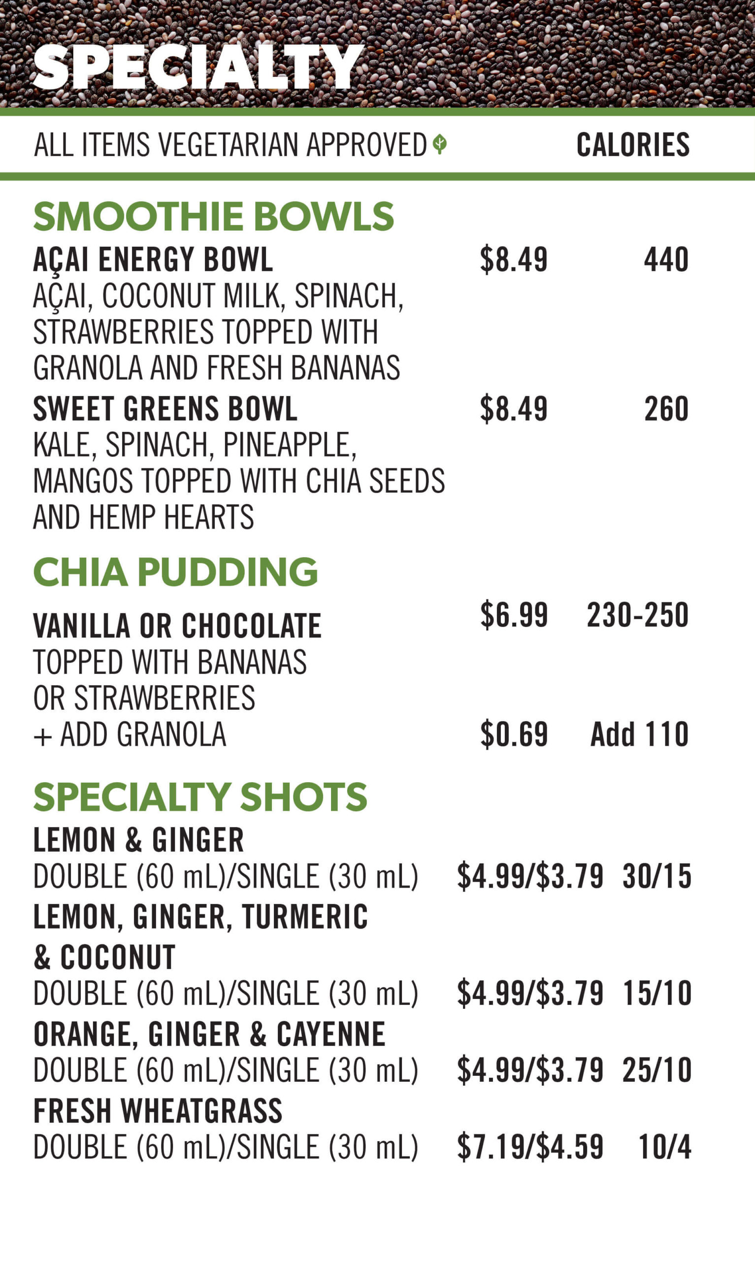 Booster Juice Menu justforyouiqaluit.ca