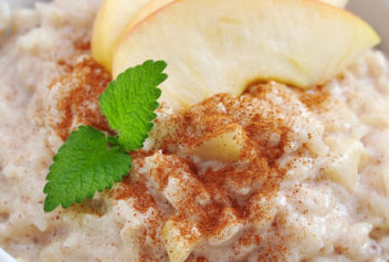 Cinnamon Apple Rice Pudding