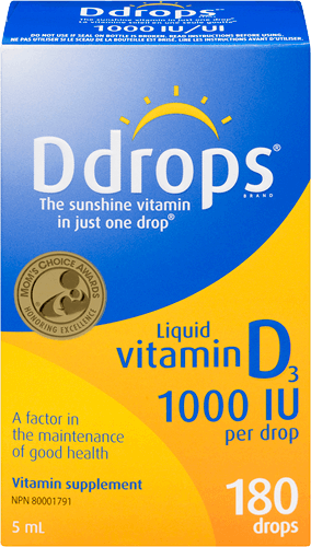 Ddrops vitamin D drops