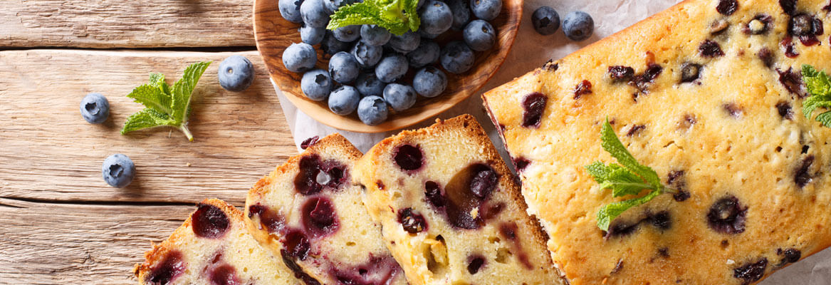 Blueberry Oat Loaf