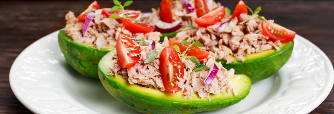 Tuna Avocado Boats