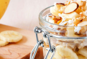 Banana Bread Overnight Oats