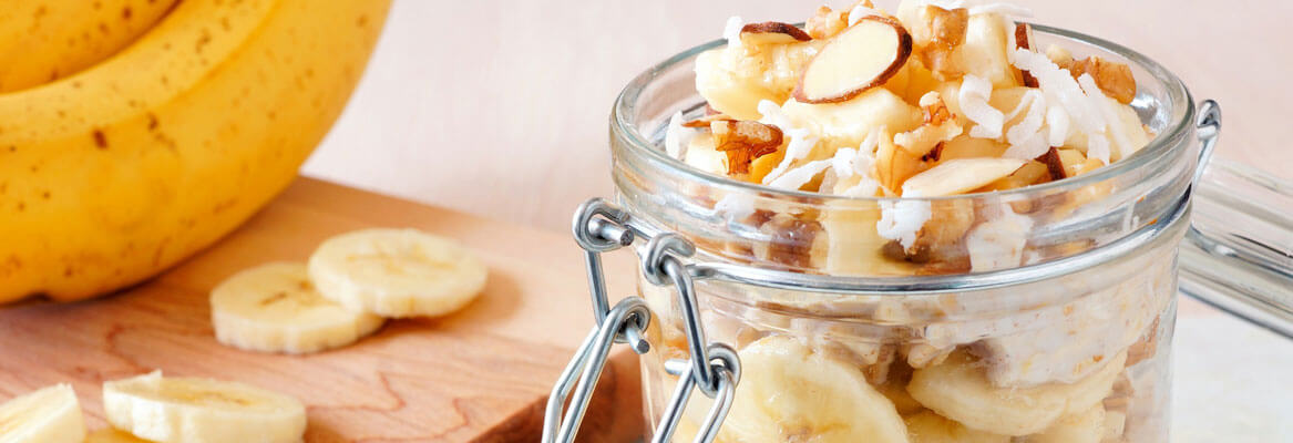 Banana Bread Overnight Oats