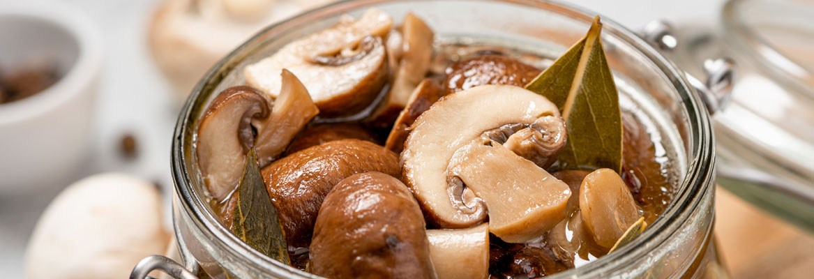 Zesty Marinated Mushrooms