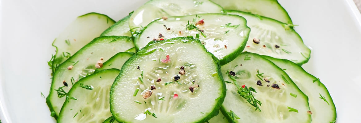 Crunchy Cucumber Salad