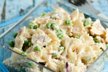 Lighter Tuna and Macaroni Salad