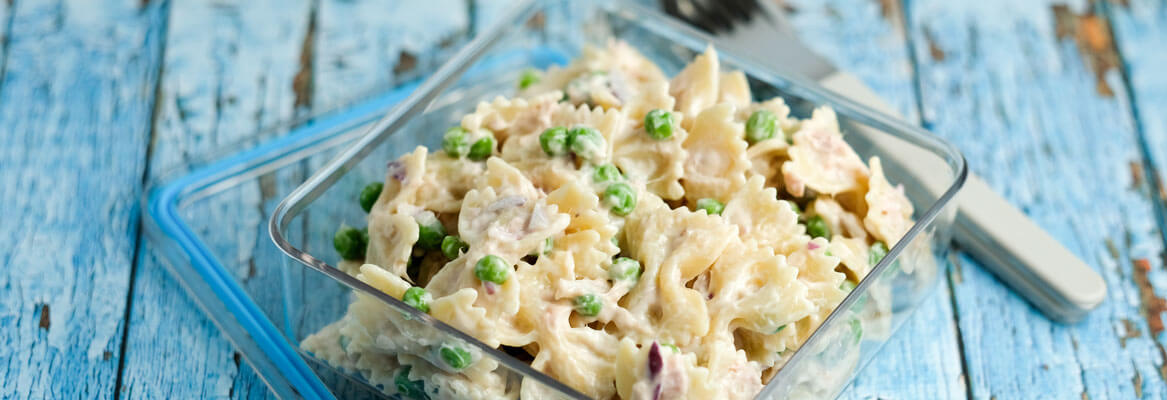 Lighter Tuna and Macaroni Salad