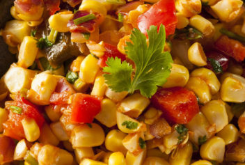 Roasted Garlic Corn Salsa