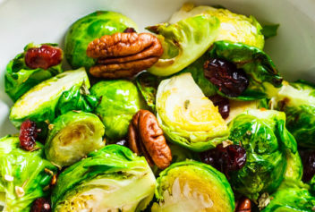 Oven Roasted Brussels Sprouts