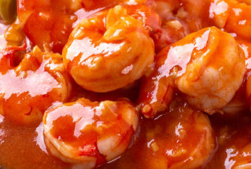 Stir-Fried Ketchup Shrimp