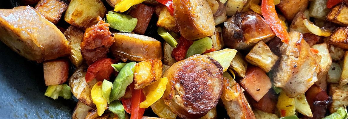 Sausage and Potato Hash recipe