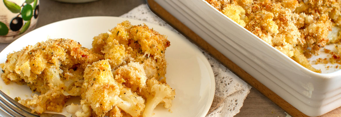 Cauliflower Au Gratin