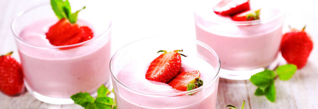 Strawberry Whipped Mousse